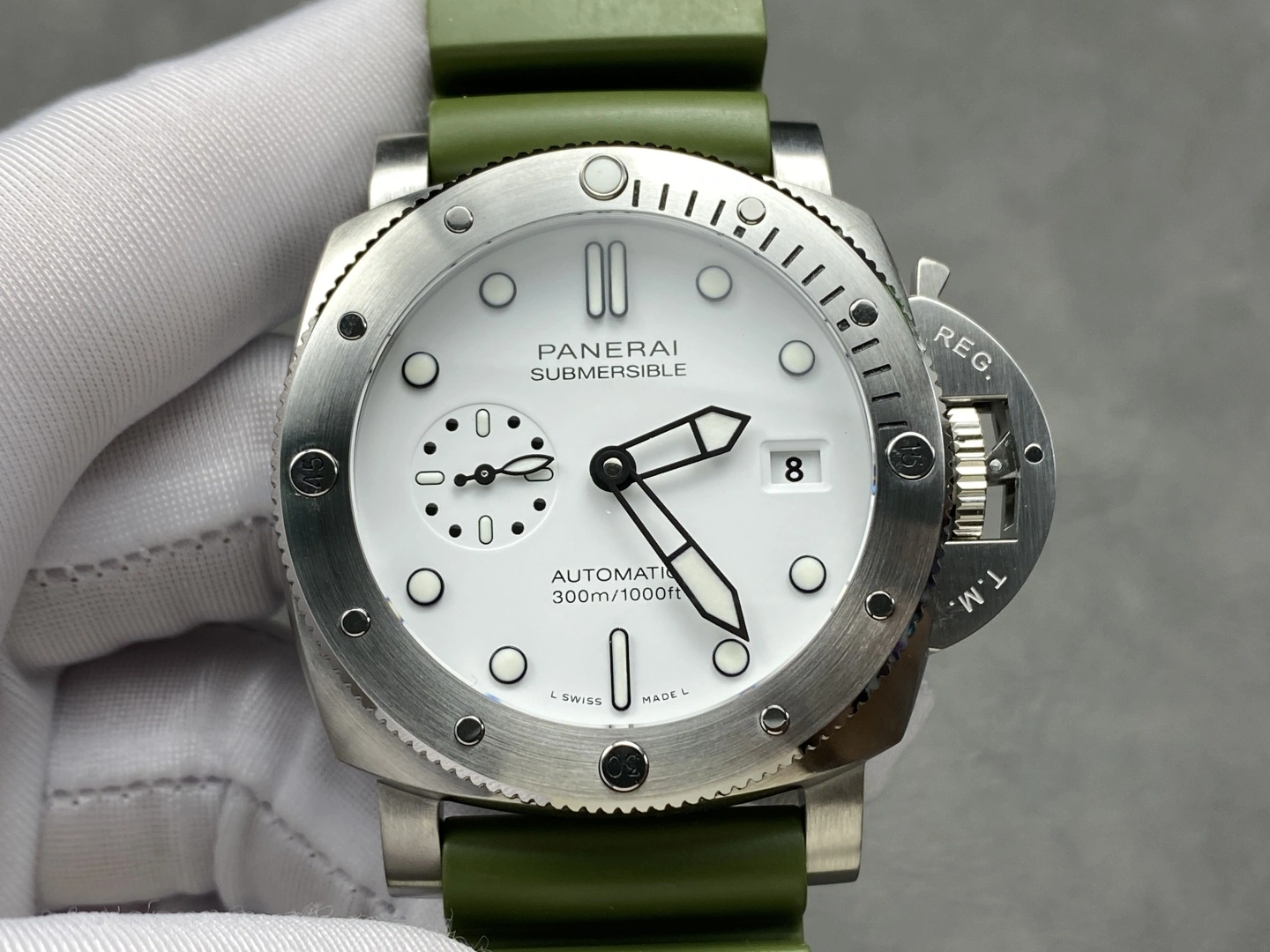 Lightweight CBD Factory Panerai Submersible QuarantaQuattro Bianco 44mm PAM01226 1:1 Super Clone – DDP.900 Movement 414